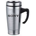 16 Oz. Double Wall Stainless Steel Travel Mug